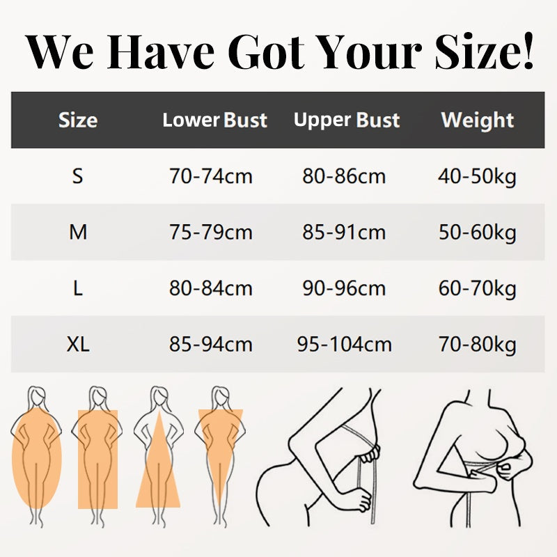Alura – Le Soutien-Gorge Posture-Correct sans Couture à Fermeture Frontale