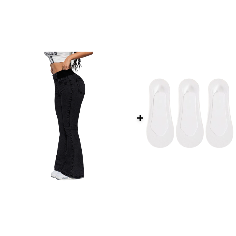 Eloura™ Jeans évasés à taille haute