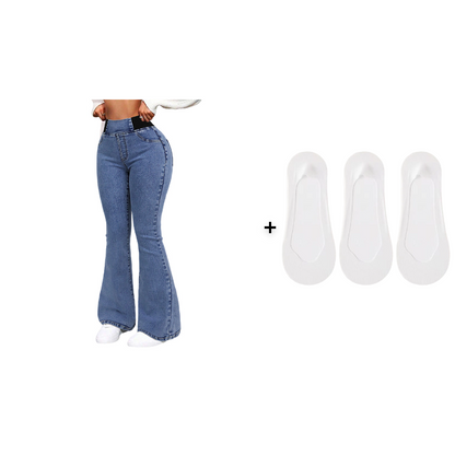 Eloura™ Jeans évasés à taille haute