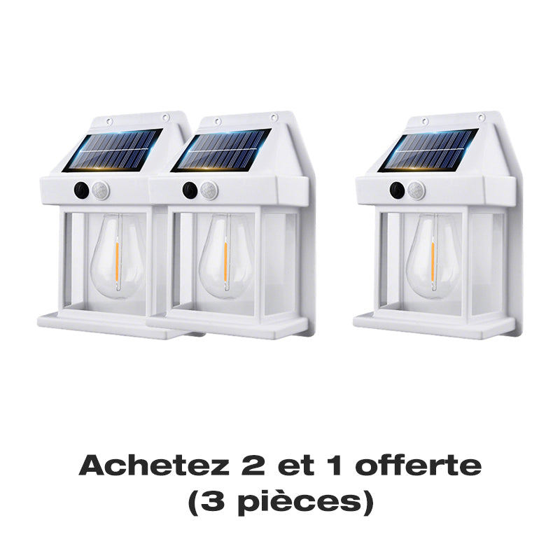 Tungara™ – Applique solaire murale avec détecteur de mouvement