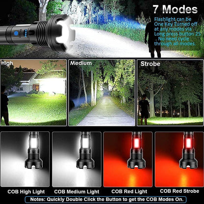 LumiNova™ – Lampe de Poche Tactique LED Haute Puissance