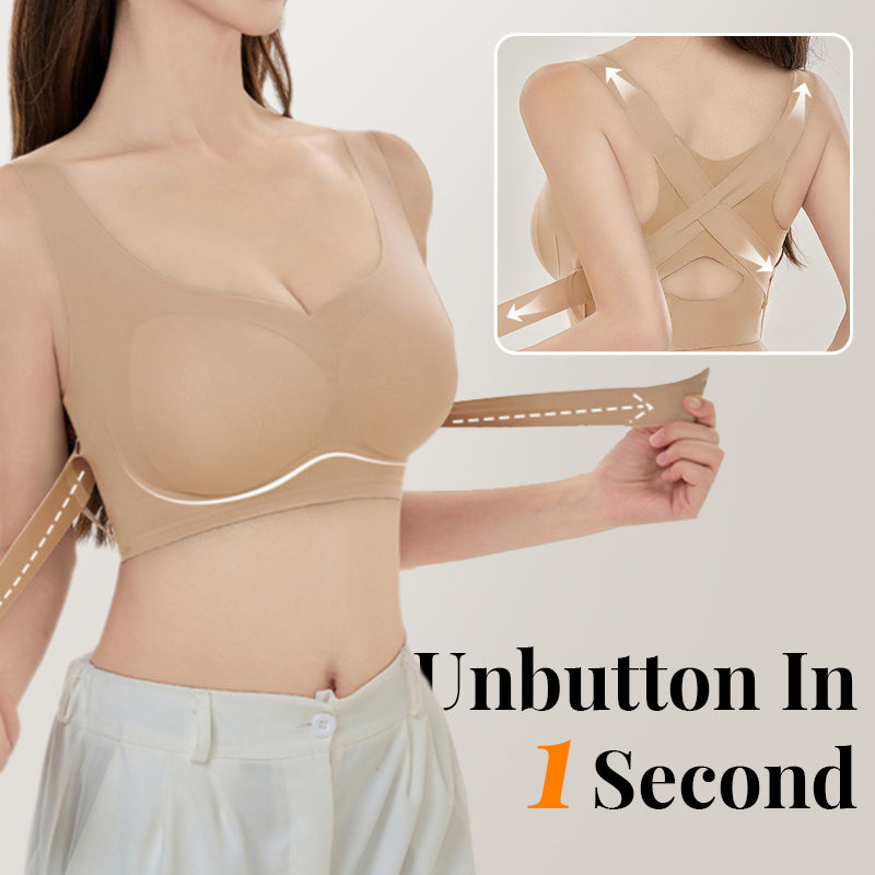 Alura – Le Soutien-Gorge Posture-Correct sans Couture à Fermeture Frontale