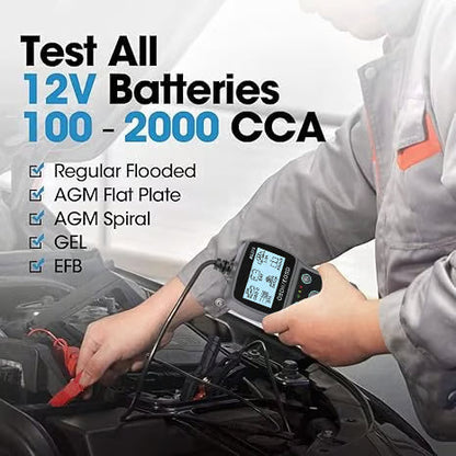 VoltMaster™ BT100 – Testeur de batterie intelligent pour tous les bricoleurs et professionnels