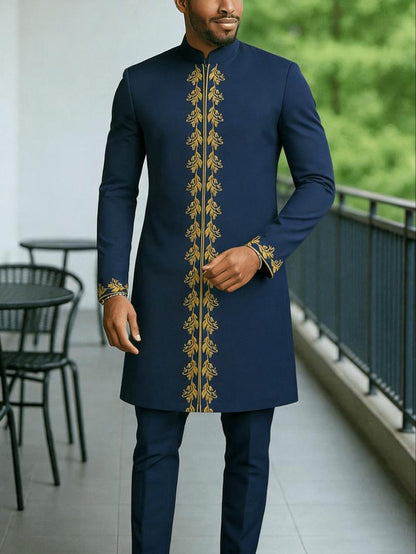 Kaviro™ - Ensemble Caftan Homme 2 Pièces