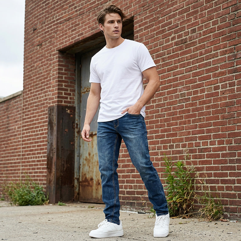 Denvaris™ - Jean Homme Coupe Droite
