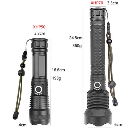 LumiForce™ – Lampe Torche LED Haute Puissance Rechargeable
