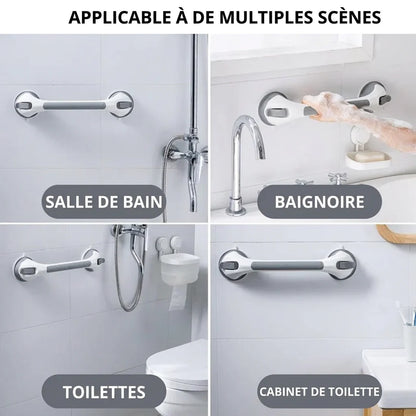 Gripora™ Barre d’Appui Sécurisée – Installation Sans Perçage