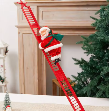 JolliClimb - Décor de corde de Père Noël – Faites vivre la magie de Noël chez vous !