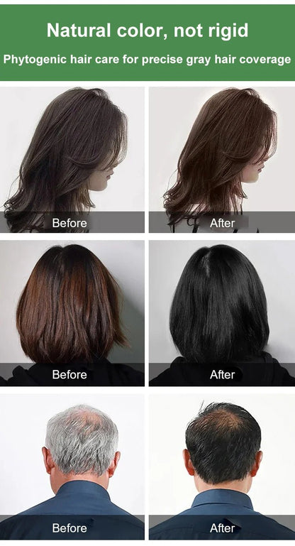 HerbaTint™ – Couleurs Naturelles avec Soin pour vos Cheveux - 5+5 Offerts !