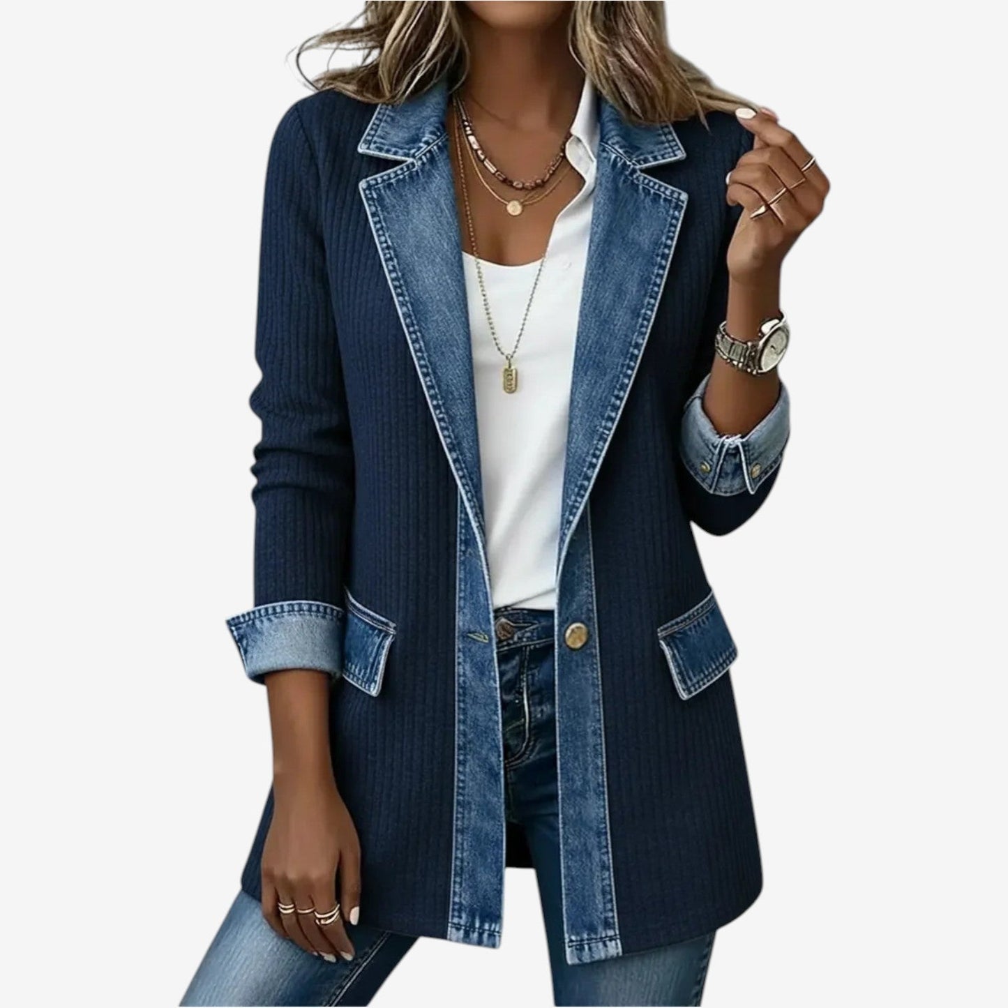 Aveline – La veste hybride de superposition pour un look sans effort