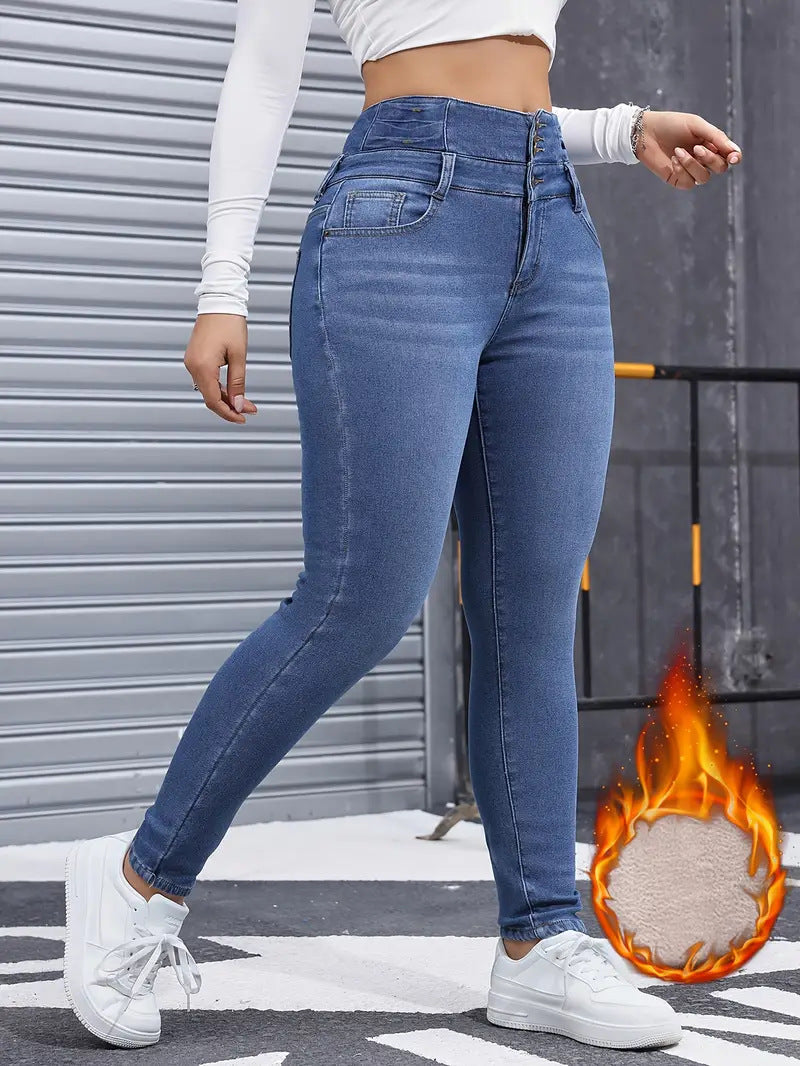 Hiverna : Le Jean Thermique qui sublime votre silhouette