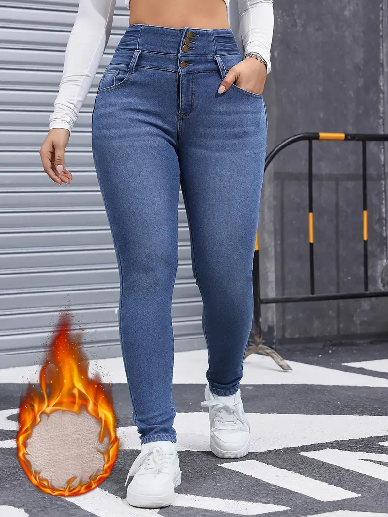 Hiverna : Le Jean Thermique qui sublime votre silhouette