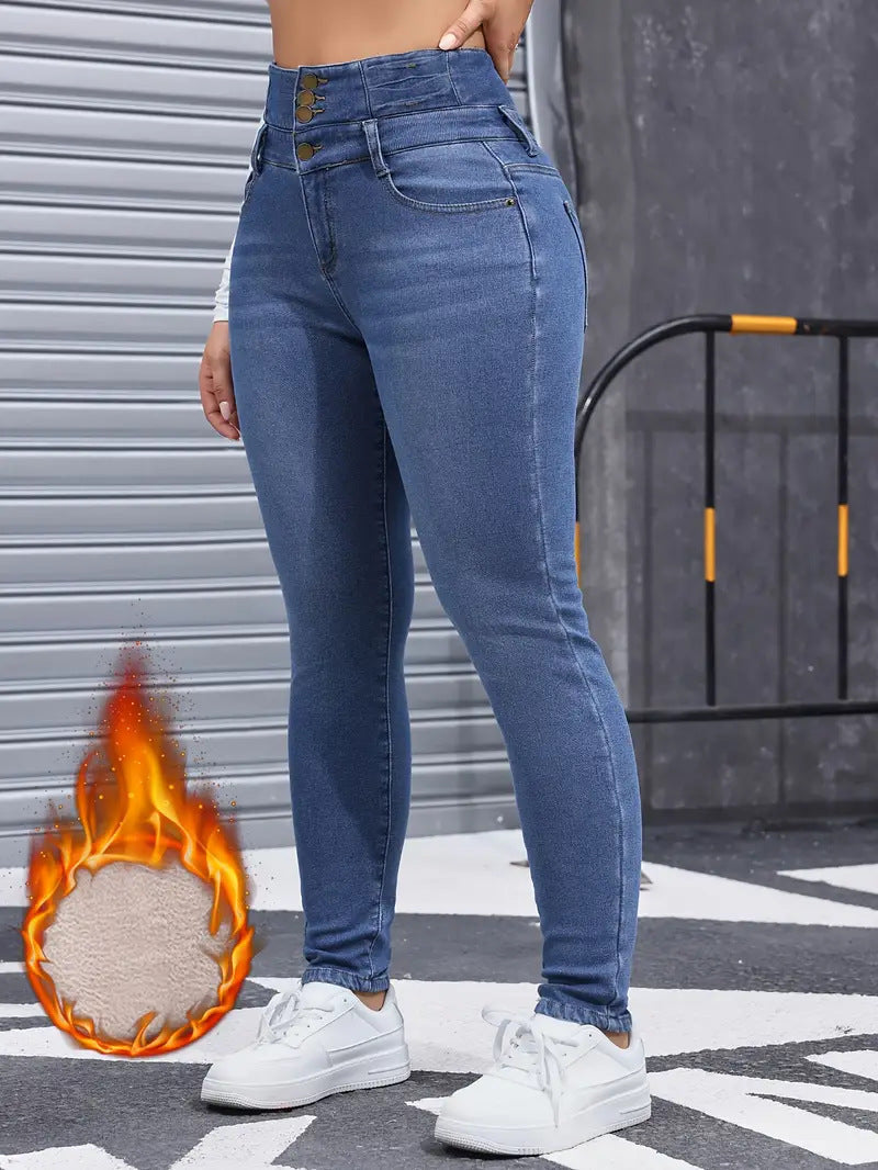 Hiverna : Le Jean Thermique qui sublime votre silhouette
