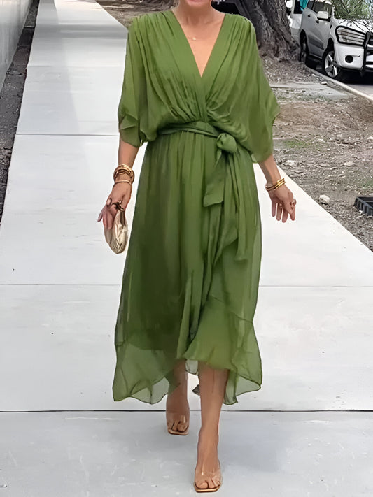 Robe en chiffon Monica