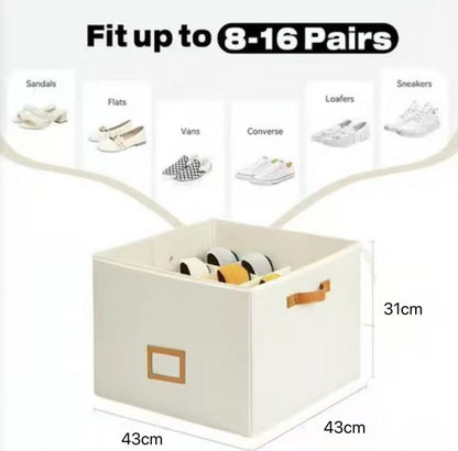 Chaussibox™ – L’Organisateur de Chaussures Pliable et Gain de Place