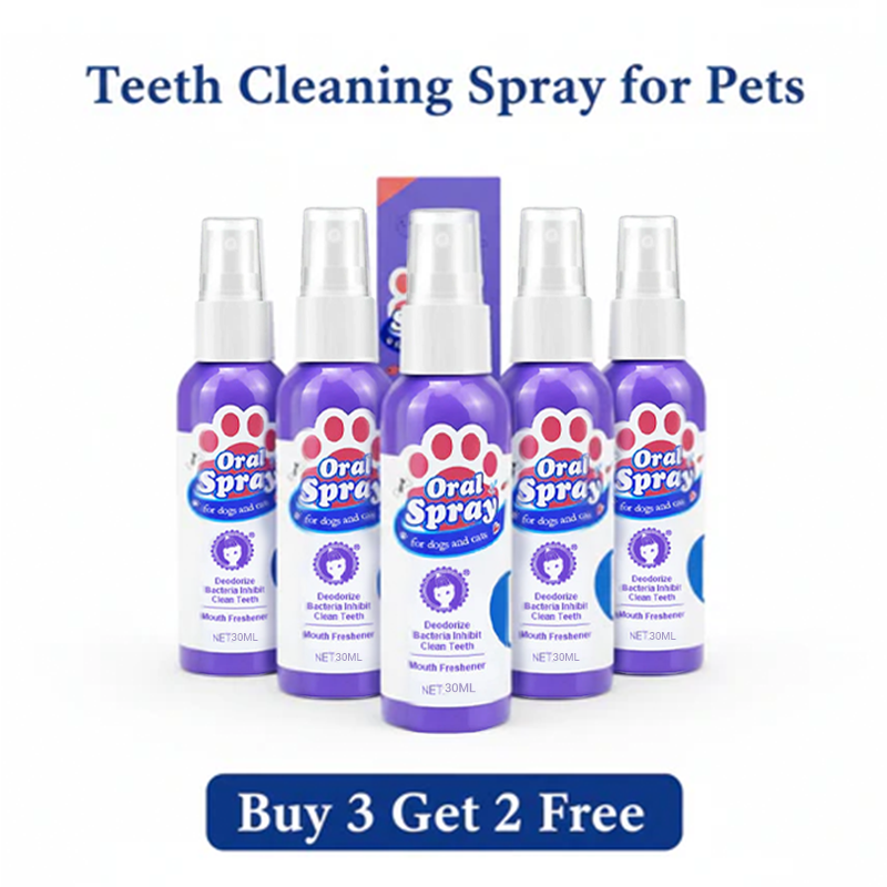 Dentévia™ Spray Buccal Naturel pour Animaux | 1+2 GRATUIT