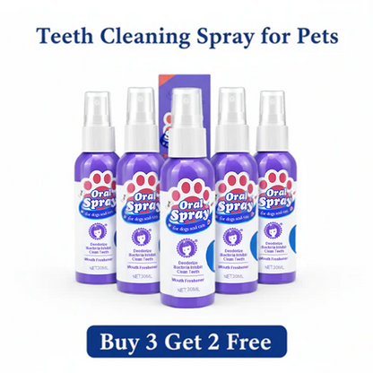 Dentévia™ Spray Buccal Naturel pour Animaux | 1+2 GRATUIT