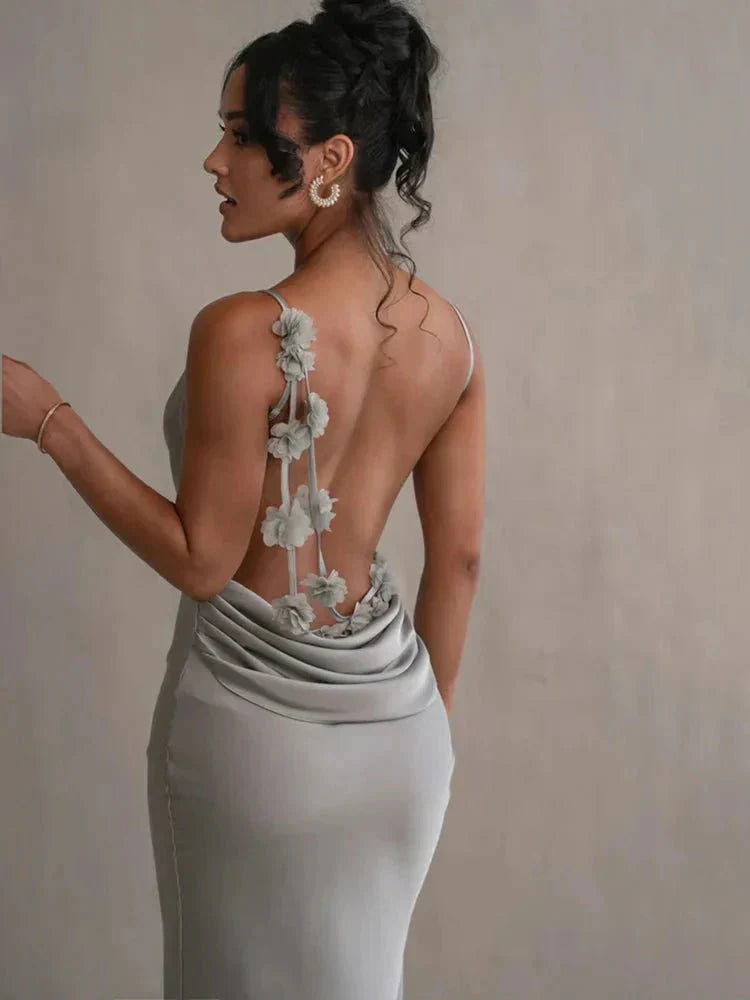 Lunea™ | Robe Ruchée de Luxe – Pour une entrée éblouissante