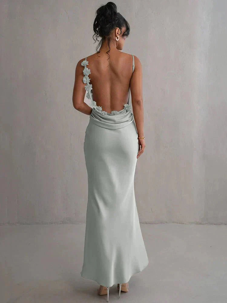 Lunea™ | Robe Ruchée de Luxe – Pour une entrée éblouissante