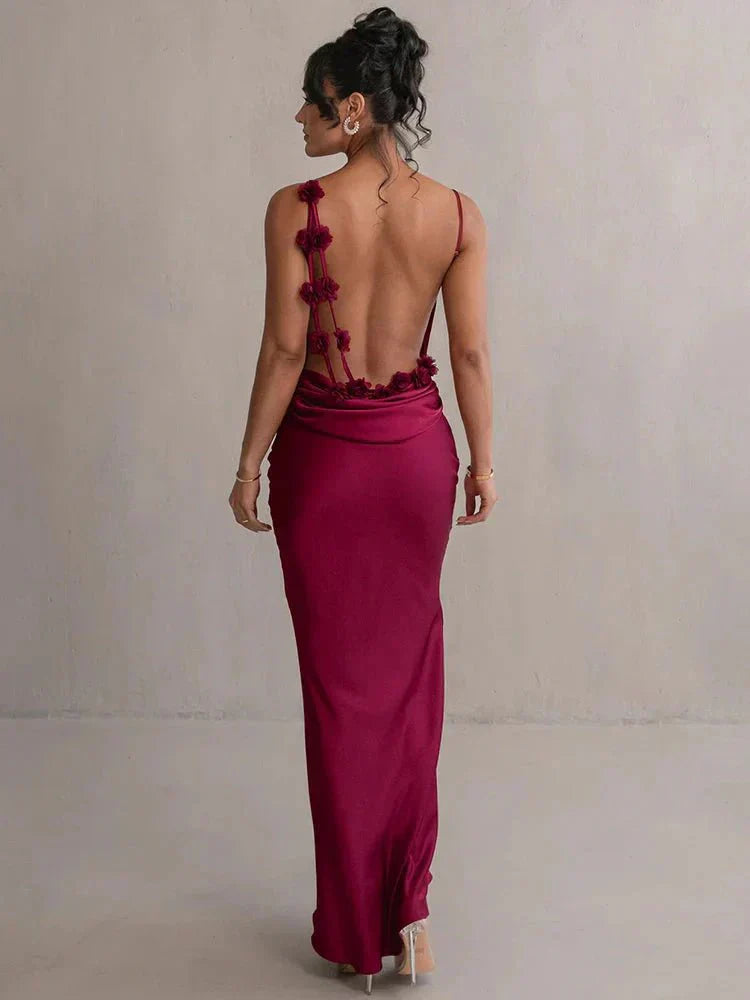 Lunea™ | Robe Ruchée de Luxe – Pour une entrée éblouissante