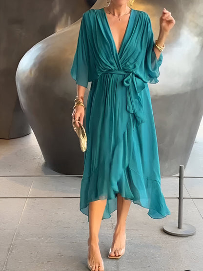 Robe en chiffon Monica