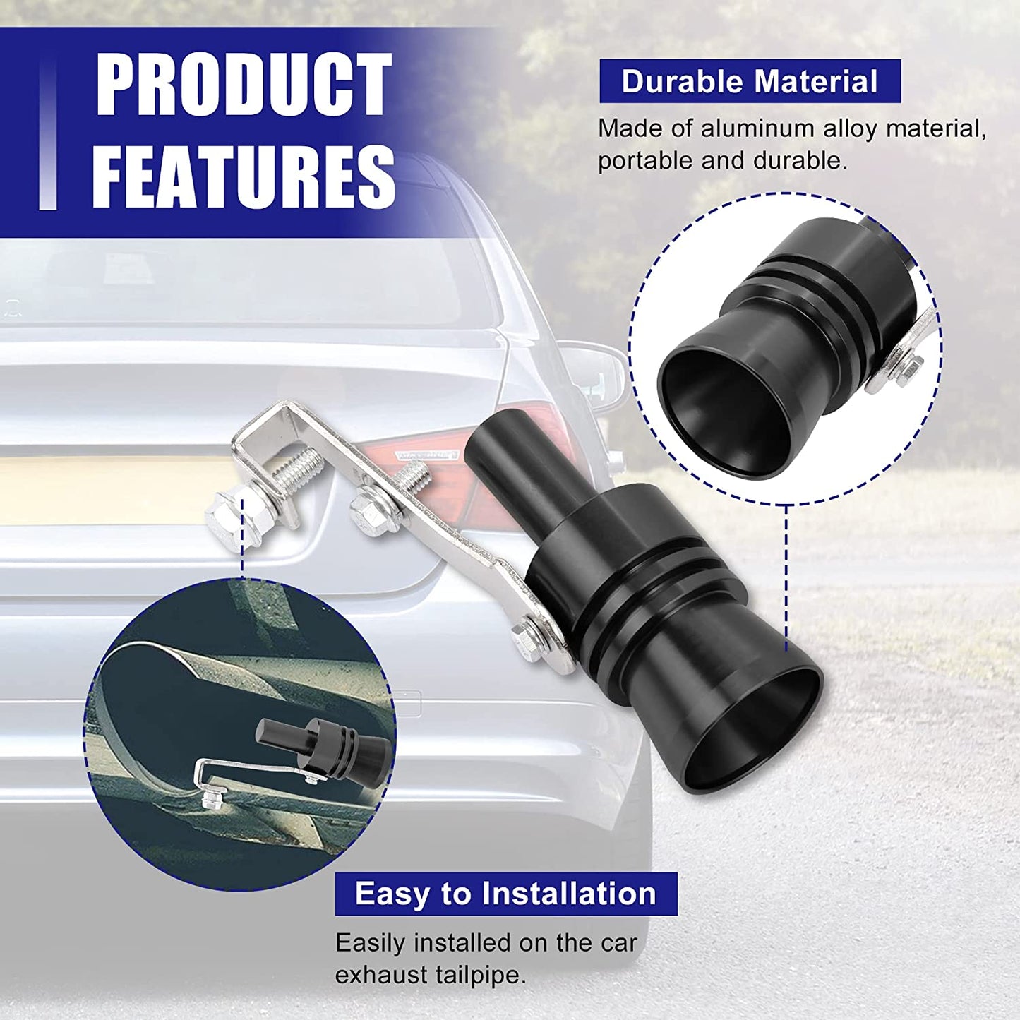 AURIXON™ | Turbo Sound Whistle pour Échappement