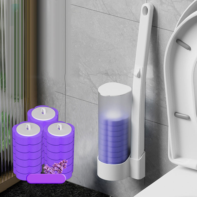 PureLavo™ - Kit de Brosse WC avec Éponges Jetables