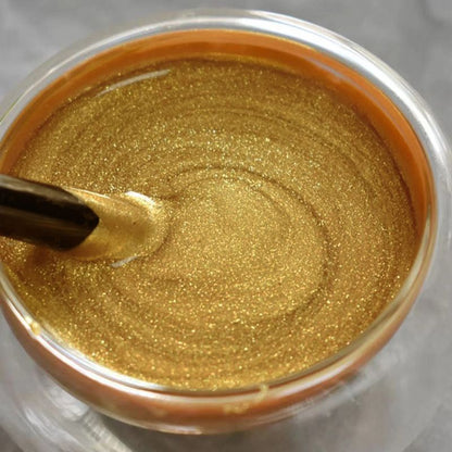 Auréline™ - Peinture Dorée Décorative à Base d’Eau – Finition élégante et durable