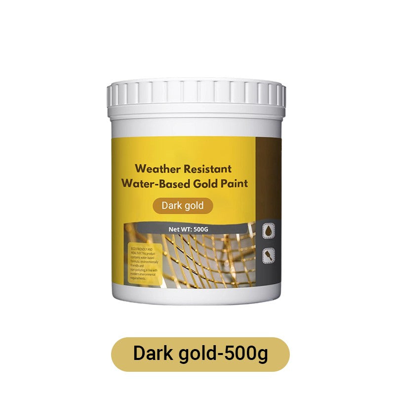 Auréline™ - Peinture Dorée Décorative à Base d’Eau – Finition élégante et durable