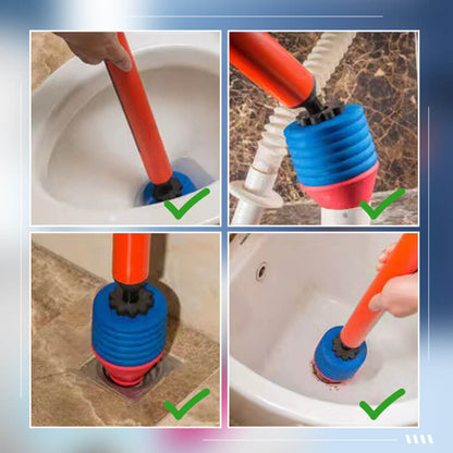 AirFluxion™ – Déboucheur Pneumatique Haute Pression Pour Sanitaires & Canalisations