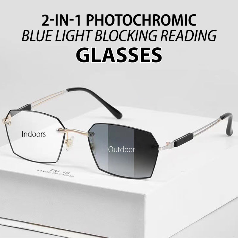 LUMÉORA™ | Lunettes de Lecture Photochromiques Élégantes | 1+1 GRATUIT