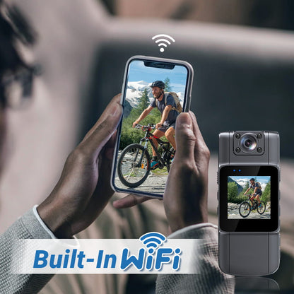 RideGuard™ - Cam 2K – Caméra Vélo Portable HD