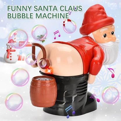 MerryPuff™ – La Machine à Bulles Festive Qui Fait Briller Noël