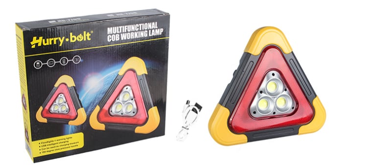 LumiGuard™ - Signal Pro – Triangle LED d’Alerte Multifonction