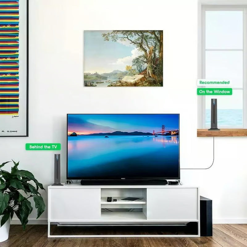 ClarioVox™ – Antenne TV Numérique HD Intérieure Longue Portée