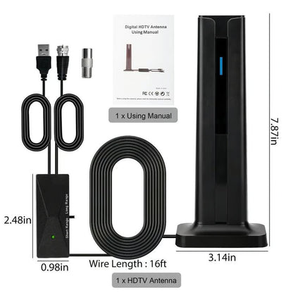 ClarioVox™ – Antenne TV Numérique HD Intérieure Longue Portée