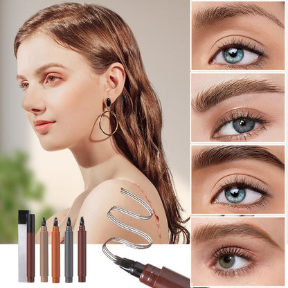 Folivra™ - Stylo Définition Précise Barbe & Sourcils – Effet Naturel