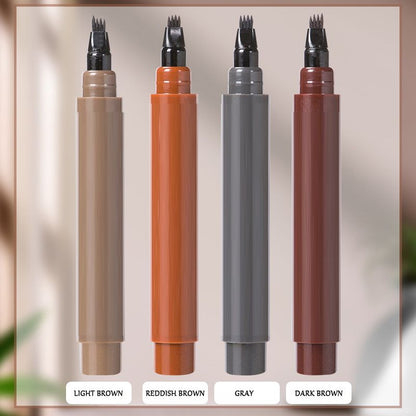 Folivra™ - Stylo Définition Précise Barbe & Sourcils – Effet Naturel