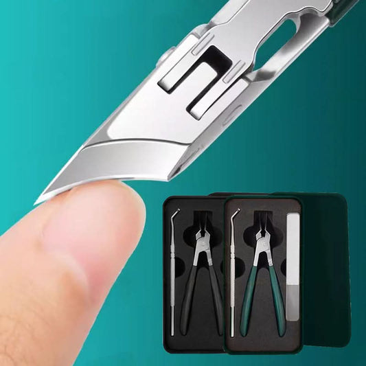 ClipGuard™ - Ensemble de soin des ongles 3 en 1 - Intelligent, Hygiénique & Efficace