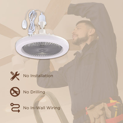 LumiBreeze™ – Ventilateur de Plafond Intelligent avec Éclairage
