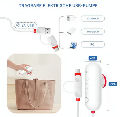 Voylixa™ AirCompact Set – Sacs Sous Vide avec Pompe USB Portable