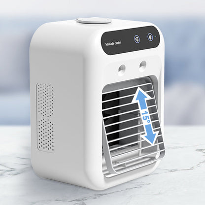 Brumalya™ Mini Ventilateur 2-en-1 – Fraîcheur Portable & Brumisation