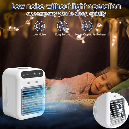 Brumalya™ Mini Ventilateur 2-en-1 – Fraîcheur Portable & Brumisation