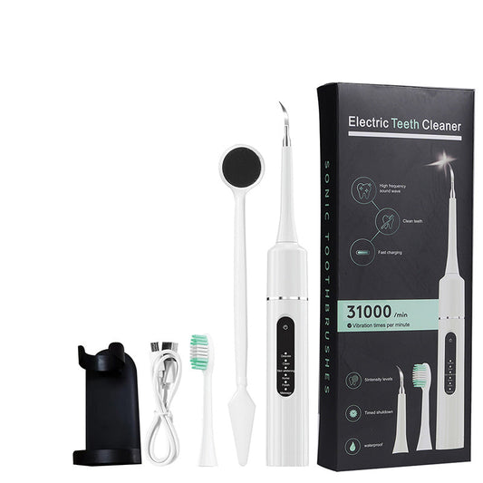 DentéaVibe™ – Brosse à Dents Électrique & Kit de Nettoyage Buccal Intelligent