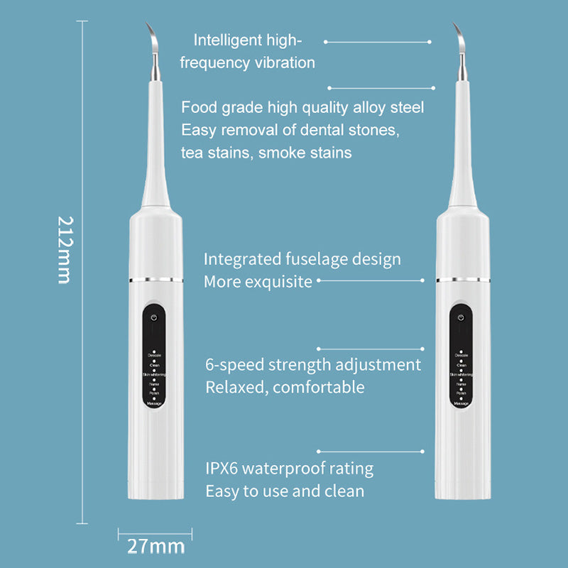 DentéaVibe™ – Brosse à Dents Électrique & Kit de Nettoyage Buccal Intelligent