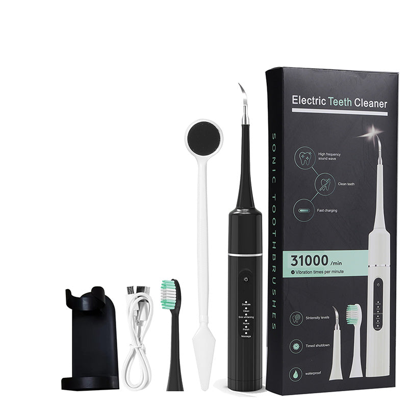 DentéaVibe™ – Brosse à Dents Électrique & Kit de Nettoyage Buccal Intelligent