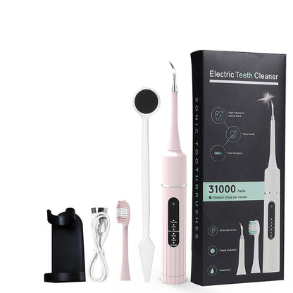 DentéaVibe™ – Brosse à Dents Électrique & Kit de Nettoyage Buccal Intelligent