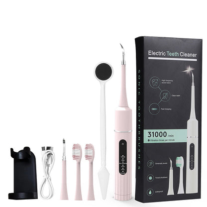 DentéaVibe™ – Brosse à Dents Électrique & Kit de Nettoyage Buccal Intelligent