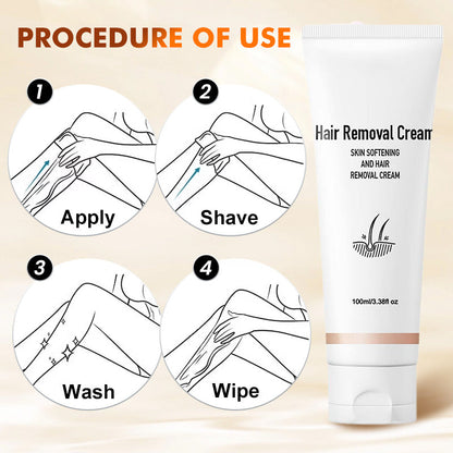 Silkéa™ - Crème Dépilatoire Douce | 1+1 GRATUIT