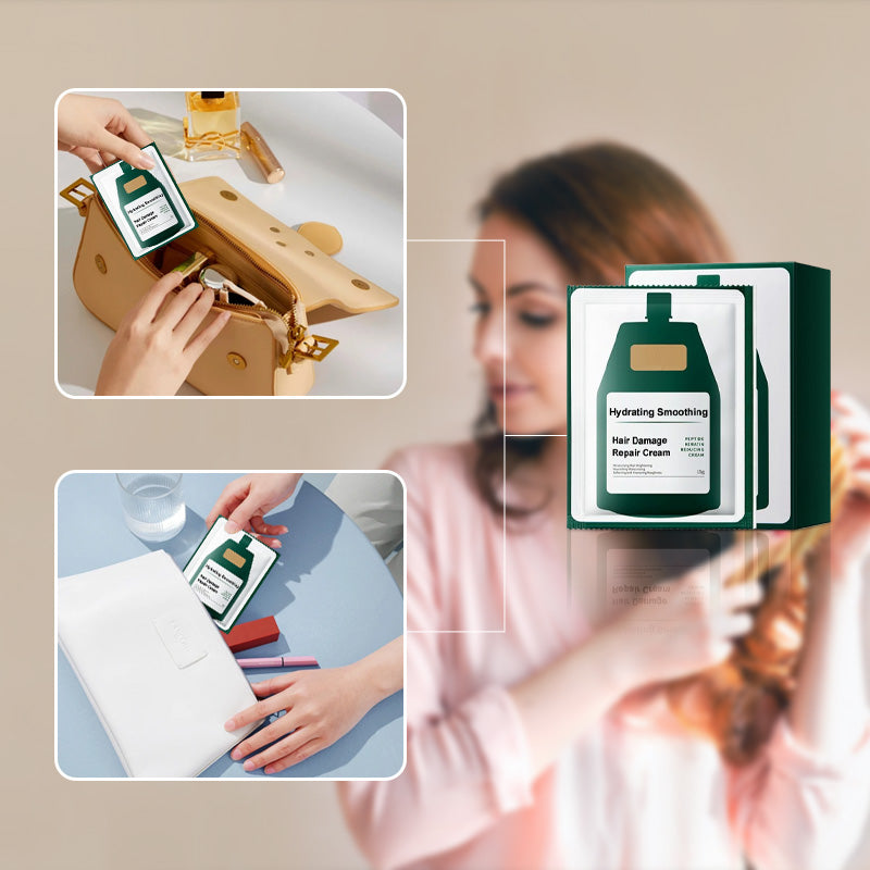 Velunéa™ Crème Lissante & Éclat Capillaire | 10 pièces